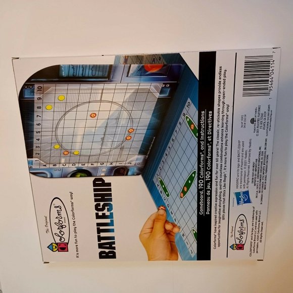NEW Colorforms Hasbro Battleship Game 1 Set -Picture Toy That Sticks - Picture 8 of 13